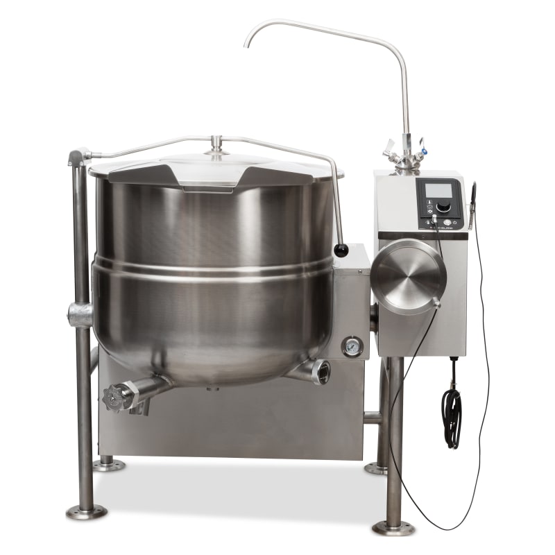 Cleveland KGL60T 60-Gallon Natural Gas Tilting 2/3 Steam Jacketed Kettle