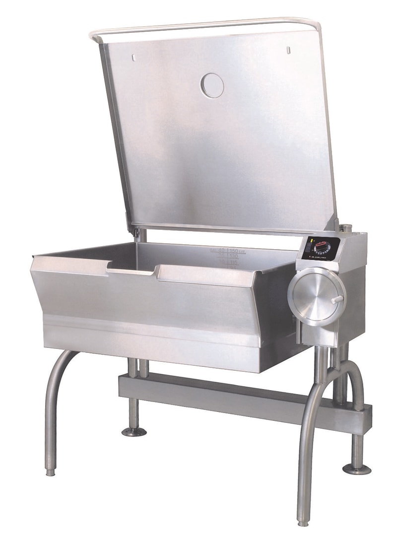 Cleveland SEL30T1 30-Gallon Electric Manual Tilt Skillet, 208V, Single Phase