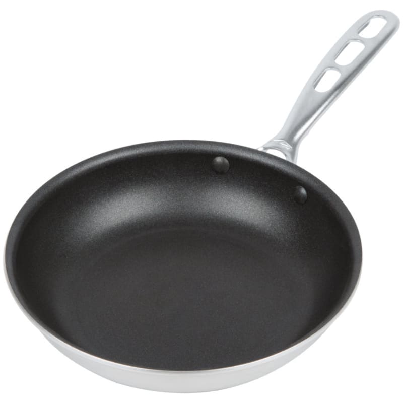 Vollrath 67628 Wear-Ever 8" Fry Pan - SteelCoat with Plated Handle