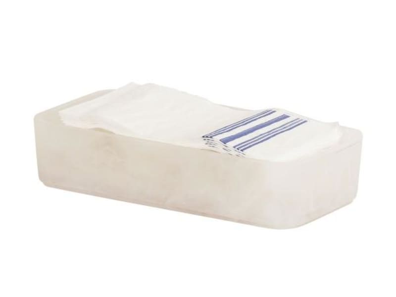 Cal-Mil 1234-126 4X8 Napkin Holder-White Marble