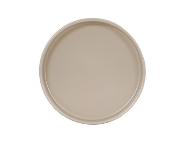 Cal-Mil 22017-6-125 Hudson 6" Melamine Plate-Taupe