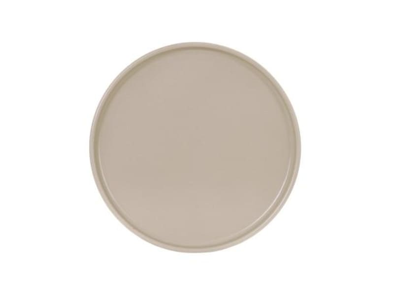Cal-Mil 22026-8-125 Hudson 8" Low Rim Plate-Taupe