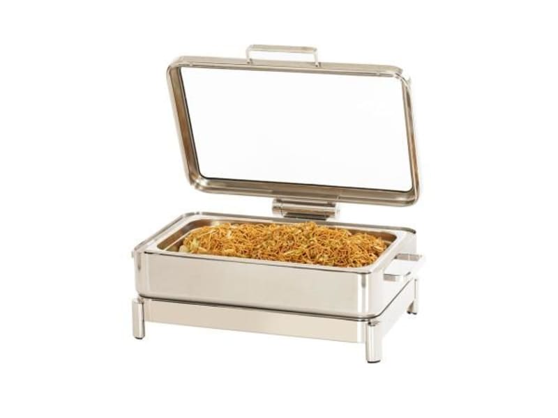 Cal-Mil 23718-49 12X20 Induction Chafer-Chrome