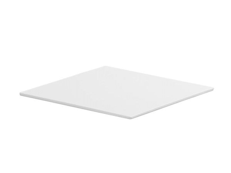 Cal-Mil 24408-12-15 White 12" Square Tray