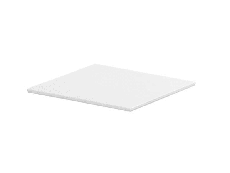 Cal-Mil 24408-8-15 White 8" Square Tray