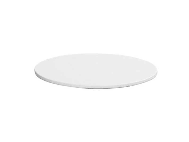 Cal-Mil 24409-8-15 White 8.75" Round Tray