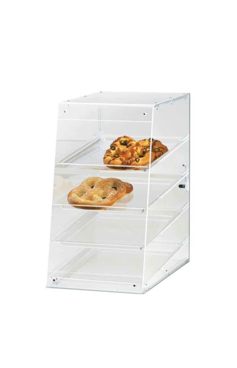 Cal-Mil 1012 Classic Display Case 4 Tray - U-Build - Attendant Serve
