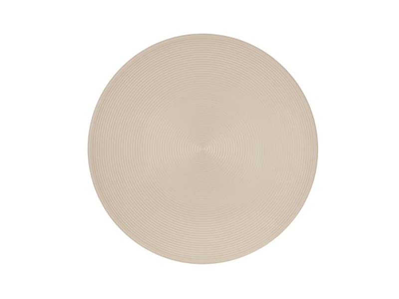 Cal-Mil 24110-6-125 Charlotte 6" Plate-Taupe 6/Case