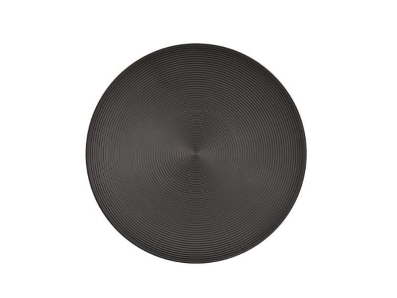 Cal-Mil 24110-8-13 Charlotte 8" Plate-Black 6/Case