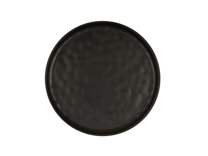 Cal-Mil 24120-10-13 Carmel 10" Plate-Black 6/Case