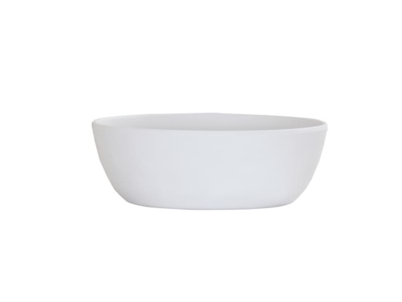 Cal-Mil 24121-5-15 Carmel 12Oz Soup Bowl-White 6/Case