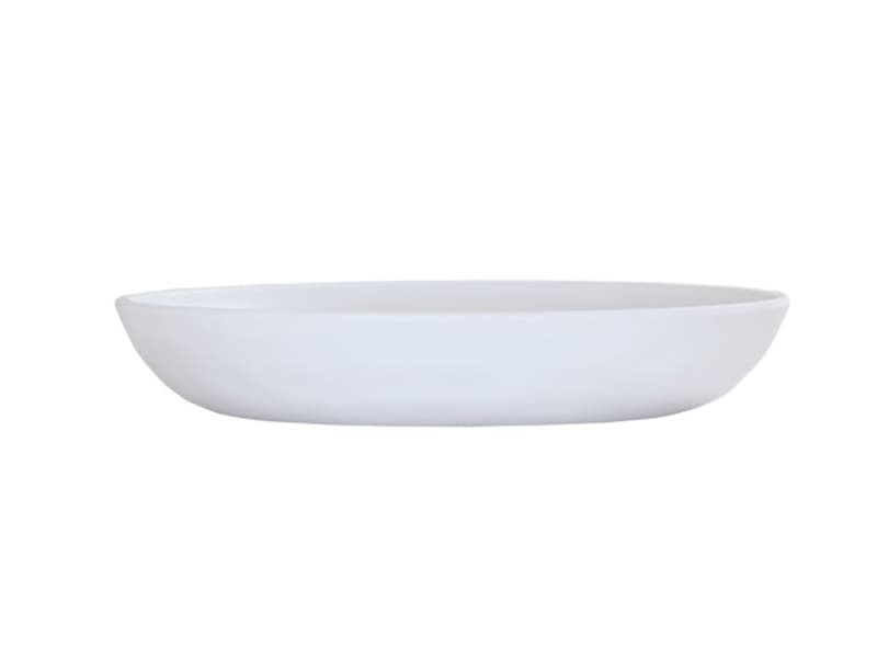 Cal-Mil 24122-8-15 Carmel 30Oz Bowl-White 3/Case