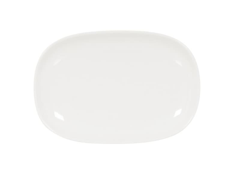 Cal-Mil 24305-812-15 Oval 8X12 White Plate 6/Case