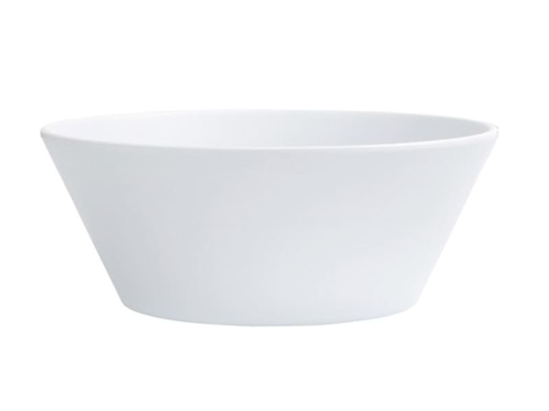 Cal-Mil 22392-5-15 13Oz White Melamine Bowl 6/Case