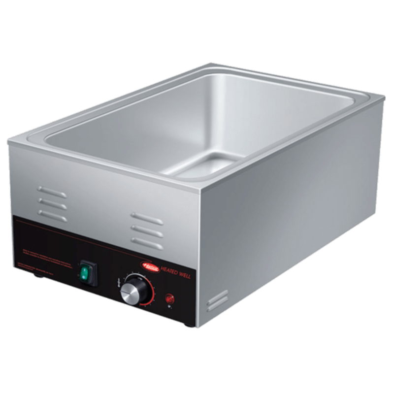 Hatco HW-43 Rectangular Countertop Food Warmer, (4) 1/3-Size Pan Capacity, 120V