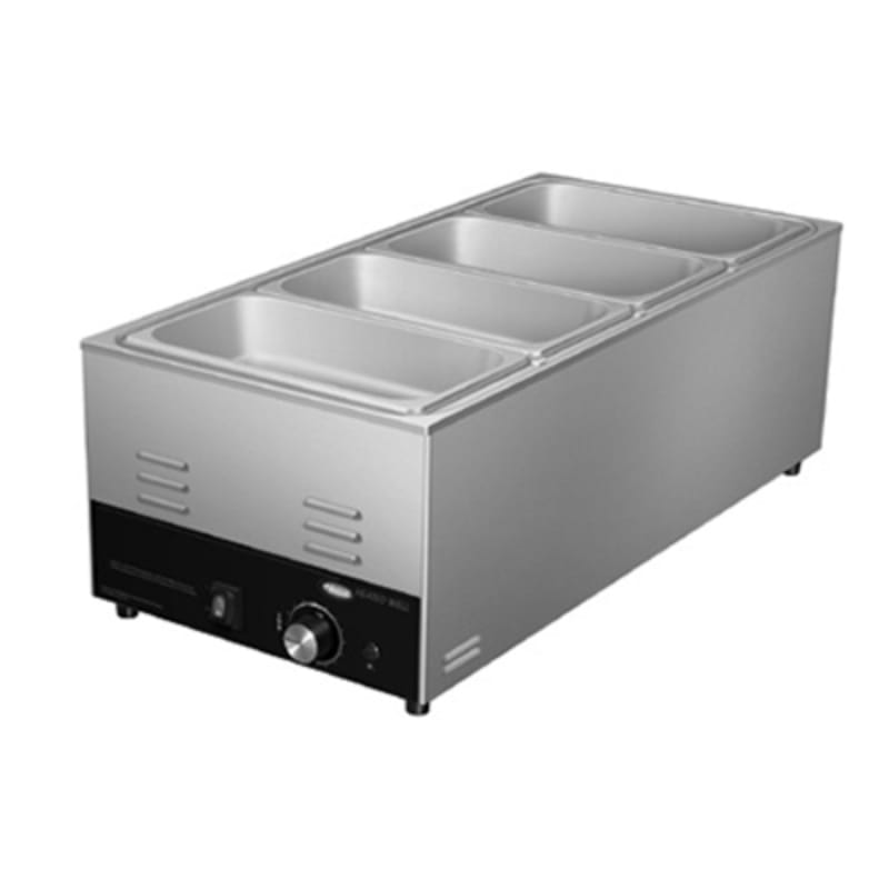 Hatco CHW-43 Rectangular Countertop Food Warmer, (4) 1/3-Size Pan Capacity, 120V