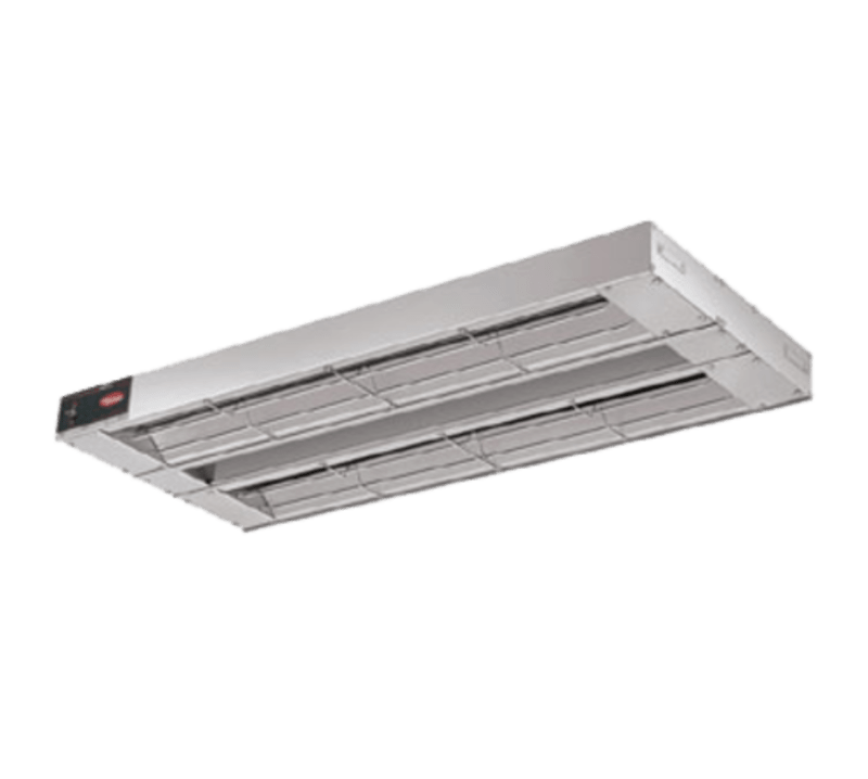 Hatco GRAH72D Glo-Ray® 72" Infrared Strip Heater with Double Heater Rod Housing and Toggle Switch, 120V