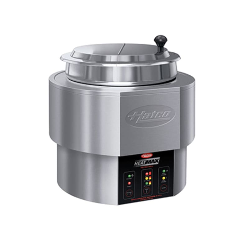 Hatco RHW-1 11 qt Round Countertop Food Warmer/Cooker, 120V