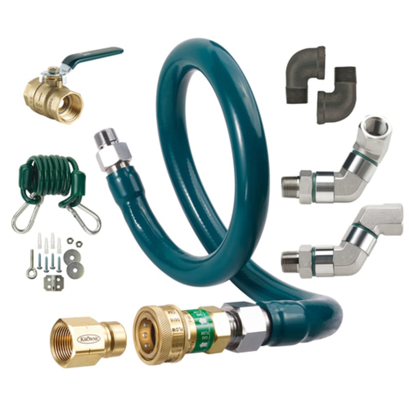 Krowne M10060K10 Royal Series 1" x 60" Moveable Gas Connector Hose Kit