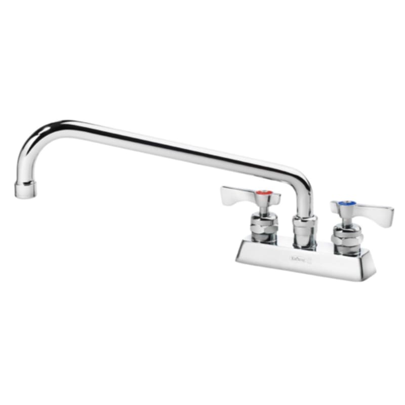Krowne 15-312L Royal Series Deck Mount Faucet w/ 12" Swing Spout, 4" Centers