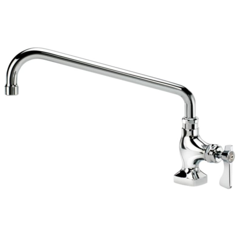 Krowne 16-201L Royal Series Deck Mount Single Pantry Faucet w/ 12" Swing Spout, Single Hole