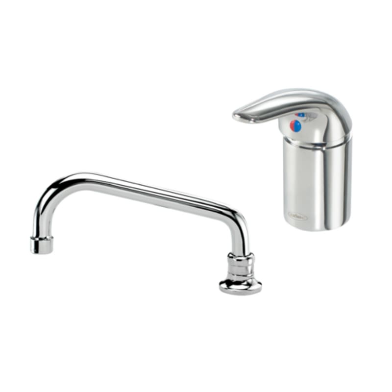 Krowne 16-332L Royal Series Deck Mount Faucet w/ 8" Remote Spout, Single Hole