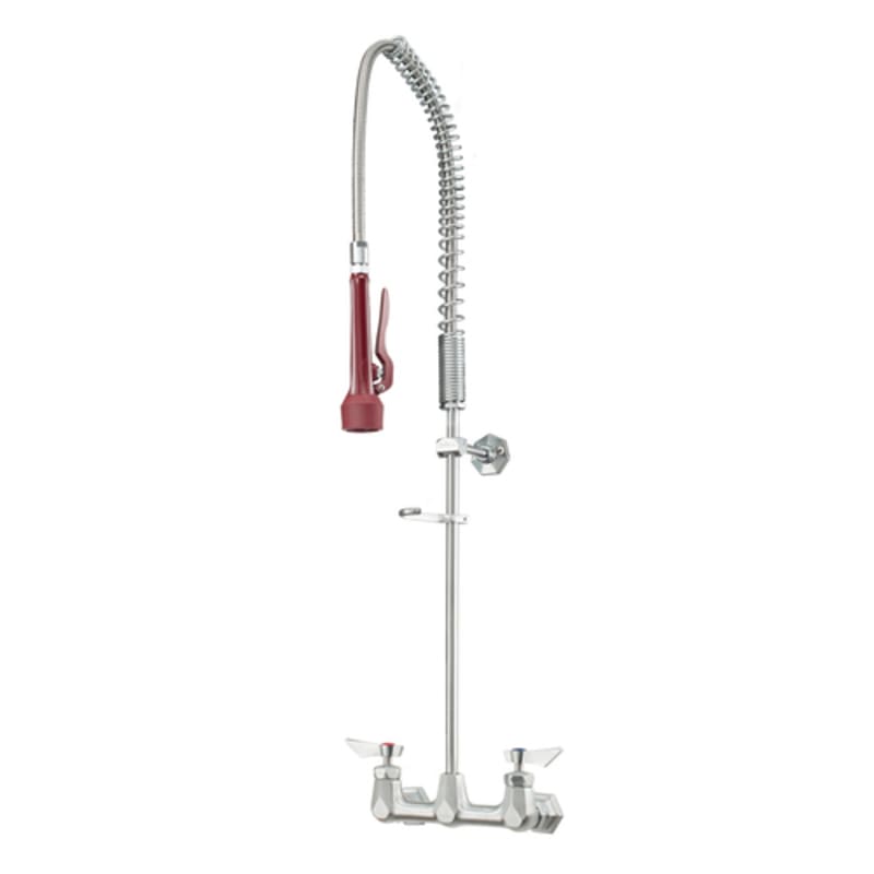 Krowne DX-108 Diamond Series Wall Mount Pre-Rinse Assembly, 8" Centers