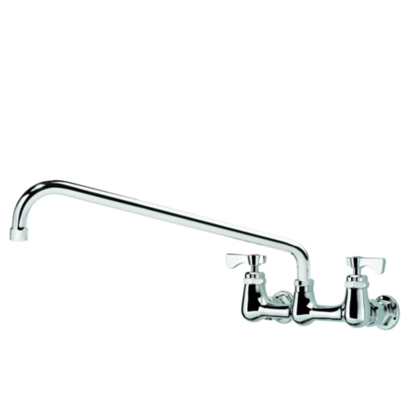 Krowne 14-816L Royal Series Wall Mount Faucet w/ 16" Swing Spout, 8" Centers