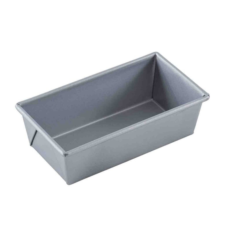 Tablecraft 12480 9-1/2" x 5" Non-Stick Loaf Bread Pan, Aluminized Steel