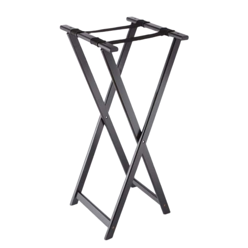 American Metalcraft WTSB40 Black Tray Stand, 18"L x 18"W x 38"H