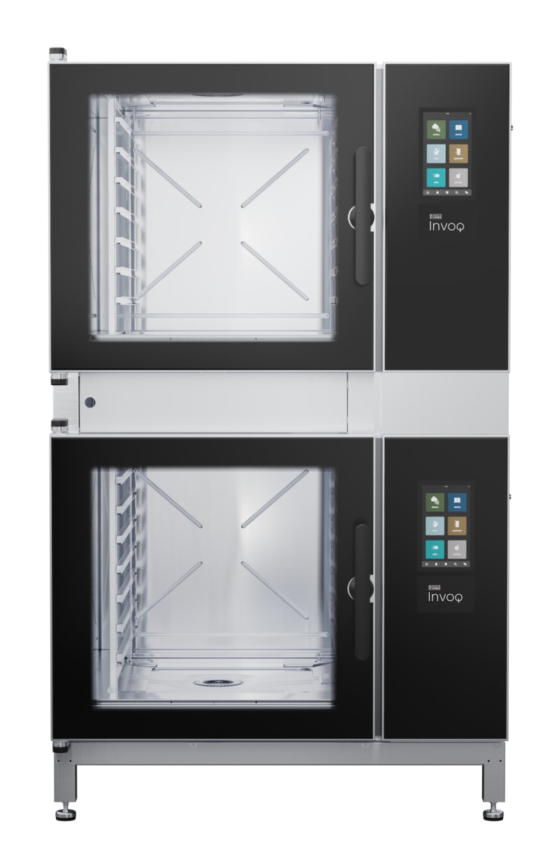 Blodgett 62BE/62BE Electric Double Invoq Combination Oven with Boiler, 208V, Three Phase