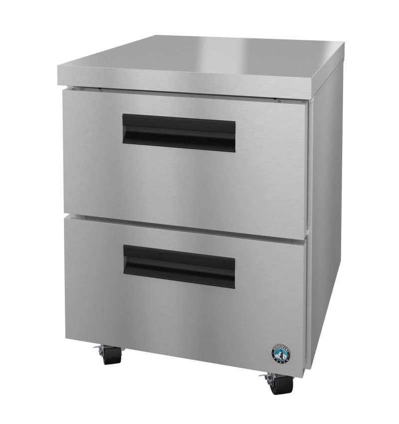Outlet Hoshizaki UR27B-D2 Refrigerator, Single Section Undercounter, Stainless Drawers
