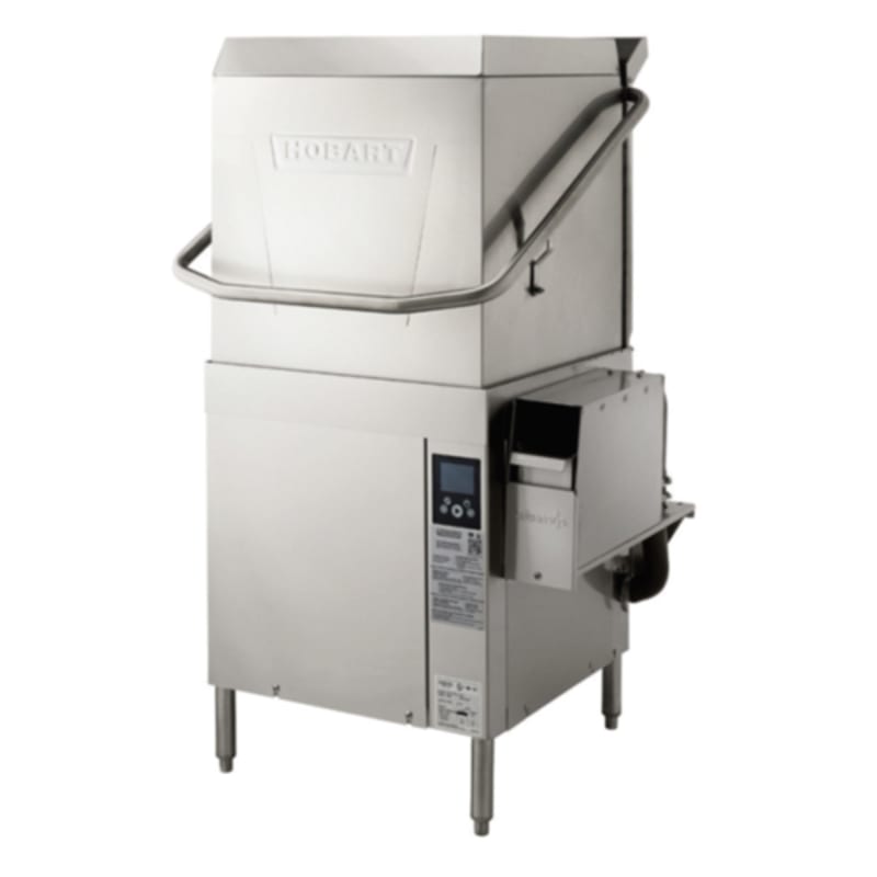 Hobart AM16-ASR-2 Door Type High Temperature Dishwasher, 52 Racks/Hour, 208-240V, Three Phase