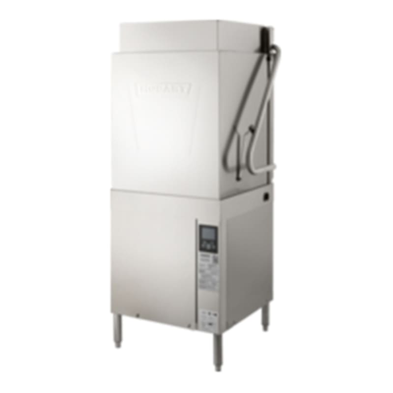Hobart AM16T-BAS-4 Door Type High Temperature Dishwasher, 60 Racks/Hour, 480V, Three Phase