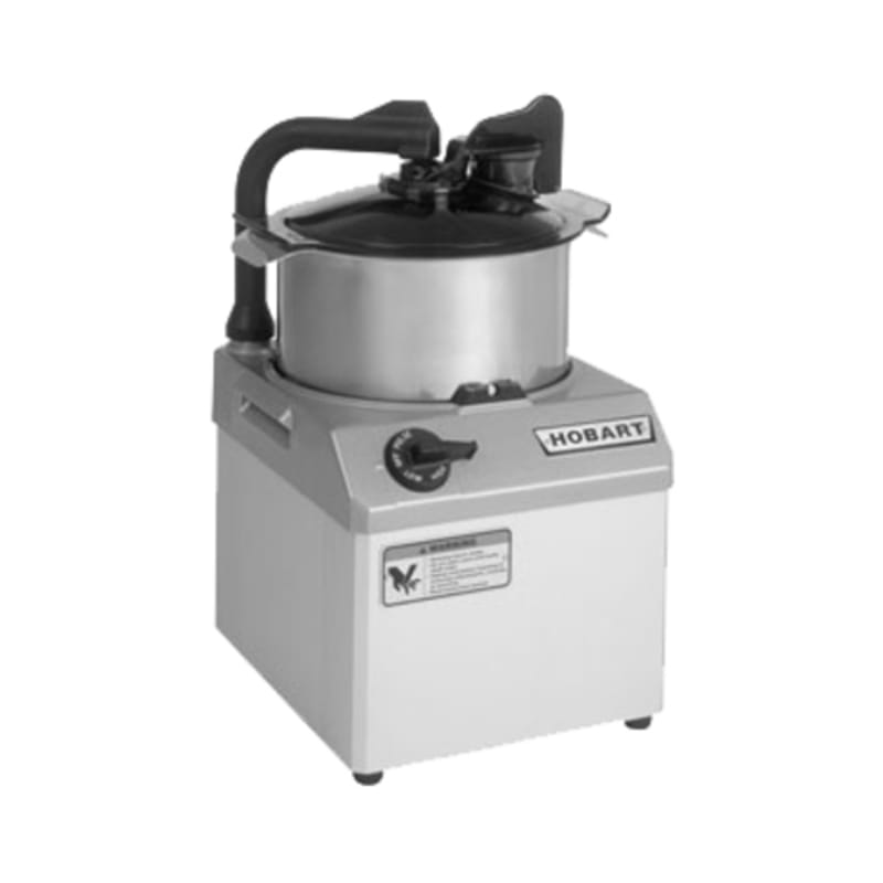 Hobart HCM62-1 6 Qt. Food Processor, 208-240V, 2 HP