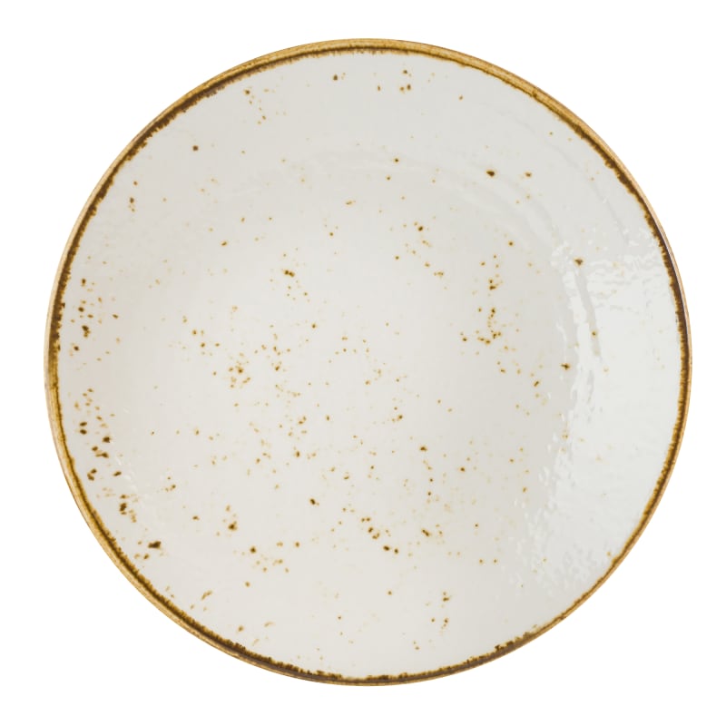 Steelite 68A540EL784 Creations Craft 11-3/4" Round White Coupe Rim Plate