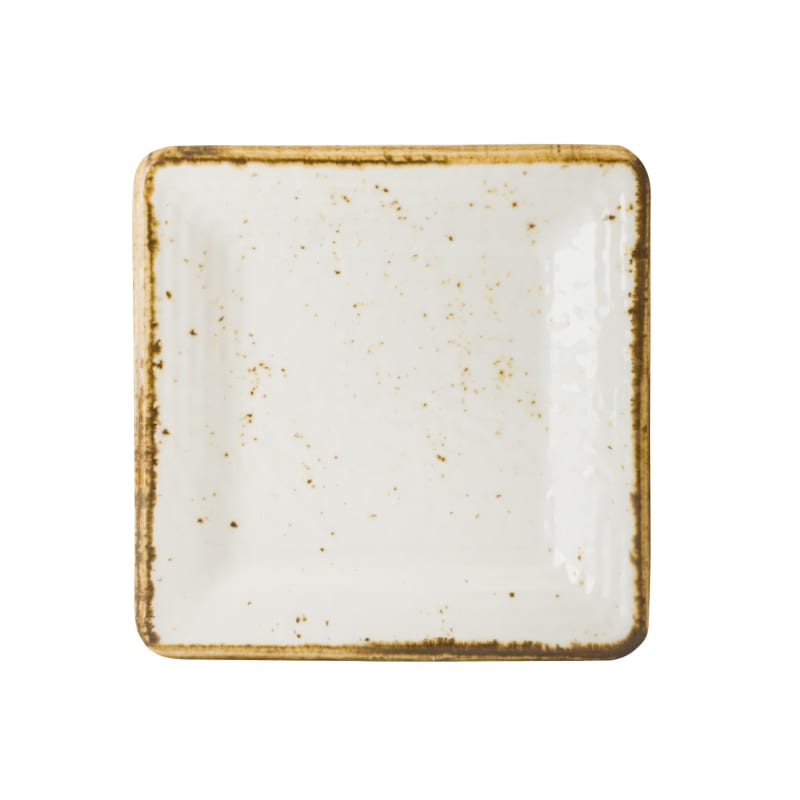 Steelite 68A540EL791 Creations Craft 5" Square White Coupe Rim Plate