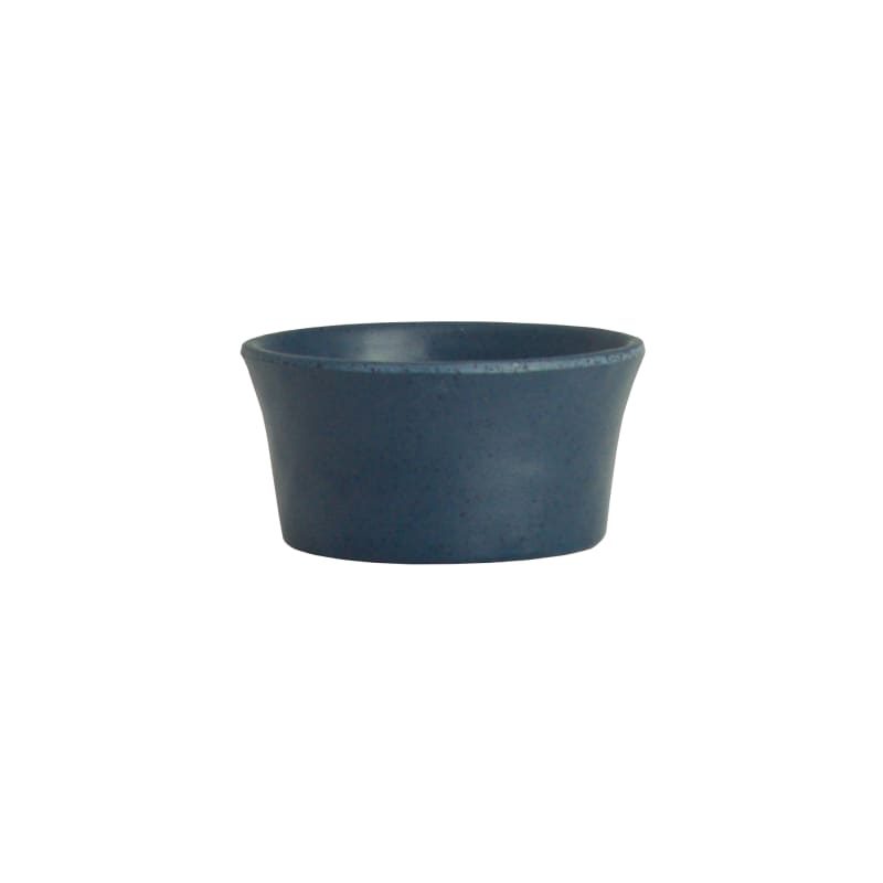Steelite 7179TM512 Creations Cali 1-1/2 oz. Round Harbor Blue Dish