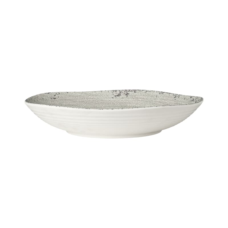 Steelite 7194TM041 Creations Pompeii 84 oz. Round Stone Gray Bowl