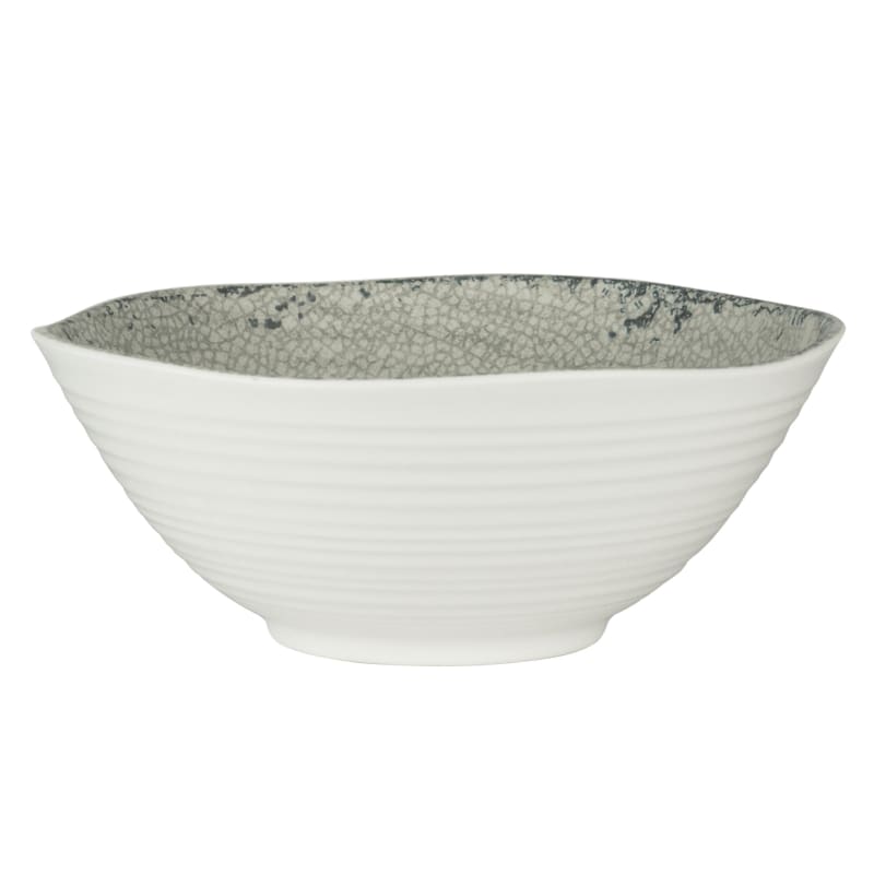 Steelite 7194TM069 Creations Pompeii 5 oz. Round Stone Gray Bowl