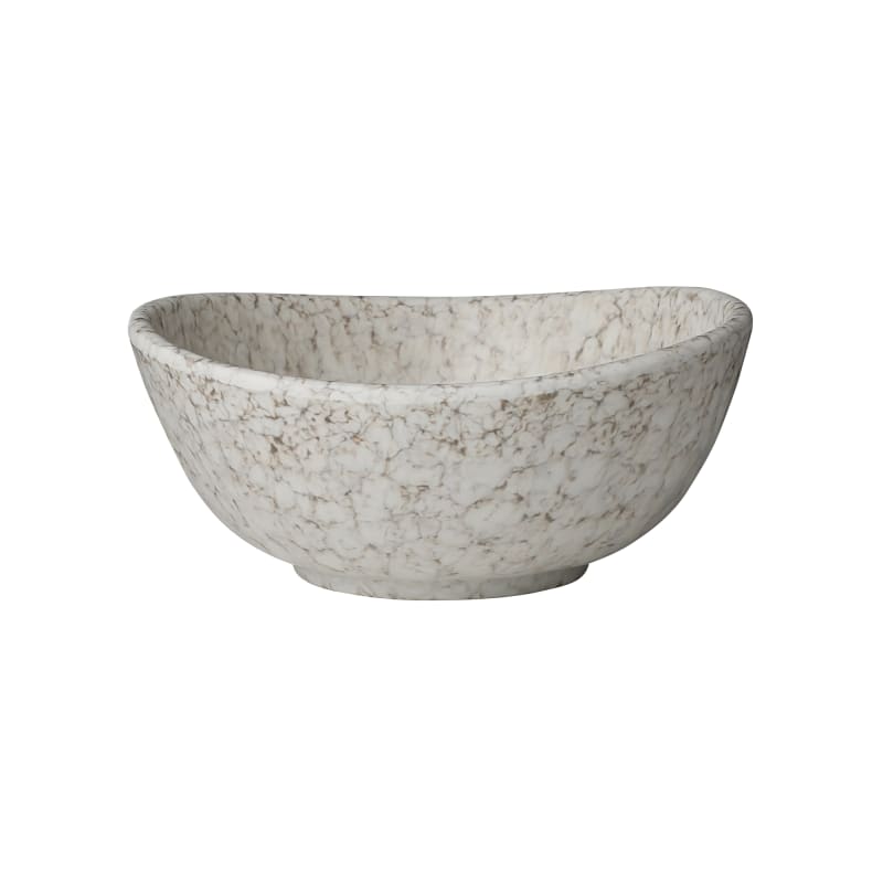 Steelite 7220TM716 Creations Rocca 10 oz. Oblong Gray Bowl