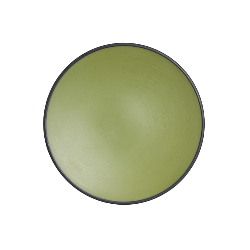 Steelite 7820JB018 Creations Baja 8" Round Cactus Green Coupe Rim Plate