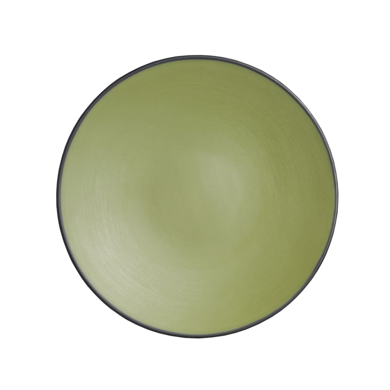 Steelite 7820JB019 Creations Baja 9" Round Cactus Green Coupe Rim Plate