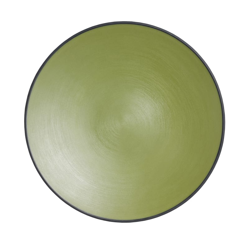 Steelite 7820JB020 Creations Baja 10" Round Cactus Green Coupe Rim Plate