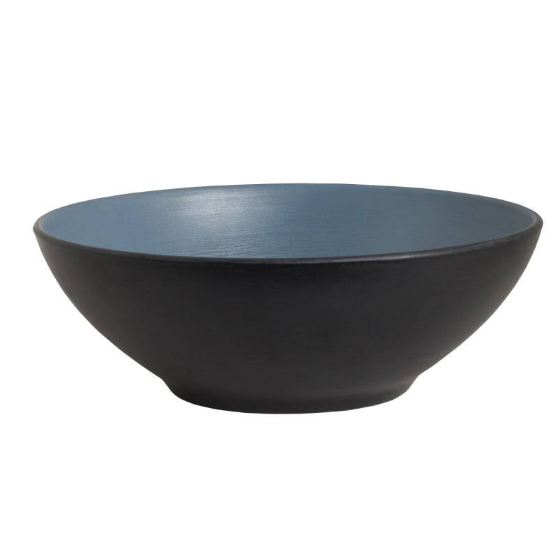 Steelite 7830JB013 Creations Baja 29-3/4 oz. Round Lagoon Blue Bowl