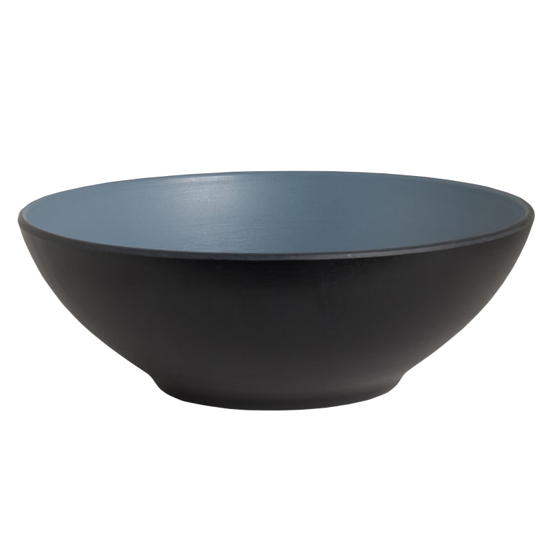 Steelite 7830JB014 Creations Baja 48 oz. Round Lagoon Blue Bowl