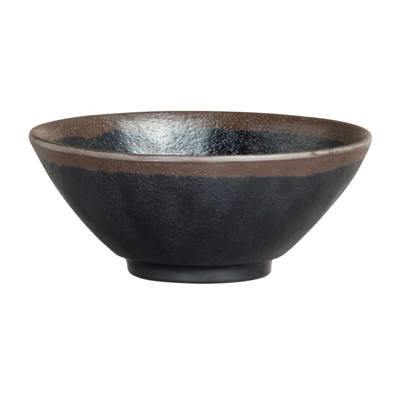 Steelite 7199TM018 Delfin Greystone 14 oz. Round Gray Bowl