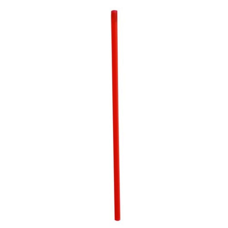 Boardwalk BWKJSTUW775RED Jumbo Straws, 7.75", Polypropylene, Red, 250/Pack, 10 Packs/Carton