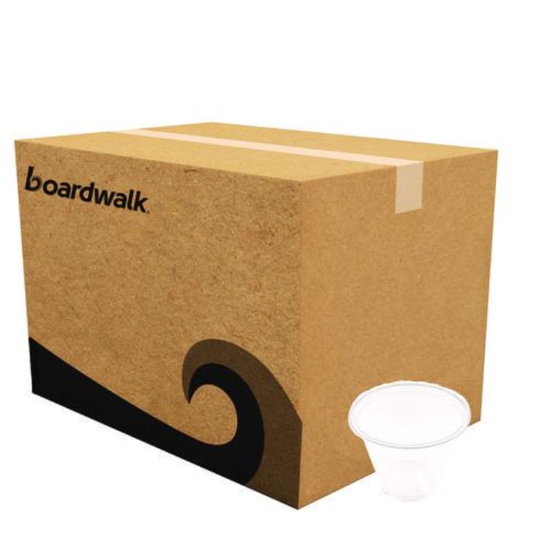 Boardwalk BWKPET9S Clear Plastic Cold Cups, Squat, 9 oz, 1,000/Carton