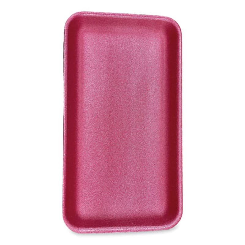 Gen GEN1525PINK Meat Trays, #1525, 14.5 x 8 x 0.75, Pink, Foam, 250/Carton